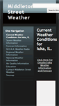 Mobile Screenshot of iukaweather.com